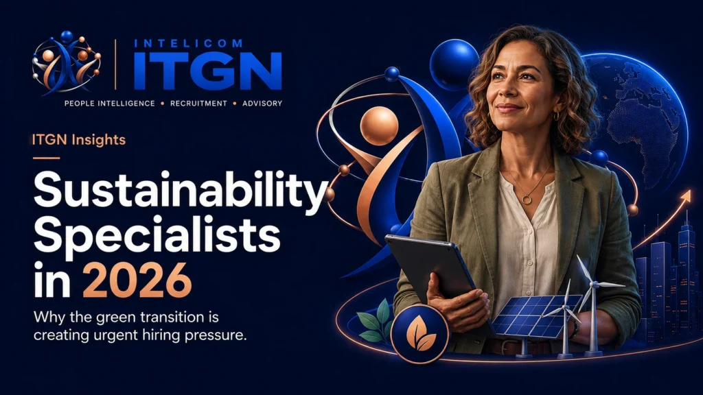Sustainability Specialists in 2026: The Green Roles Companies Need Now